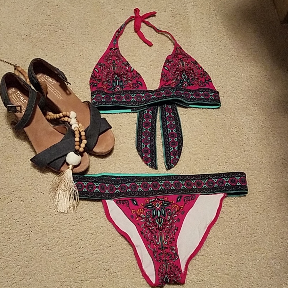 Victoria's Secret Boho Paisley Print Bikini